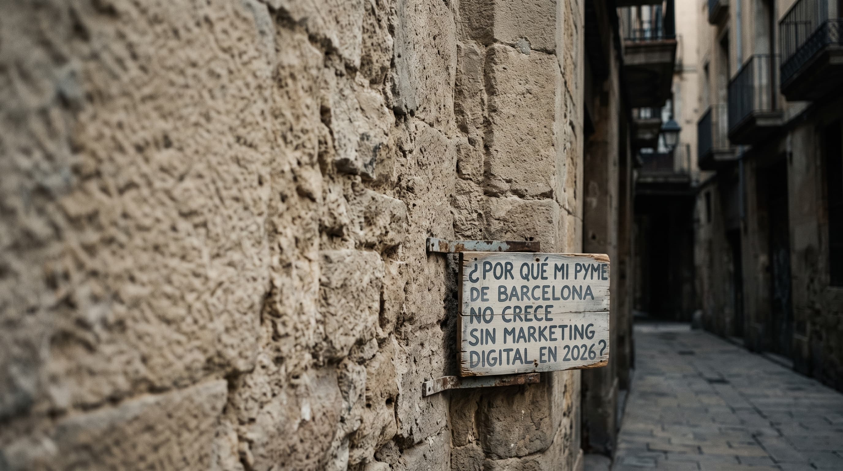 pyme no crece falta marketing barcelona 2026